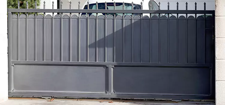 Metal Driveway Gate Installation Gautier