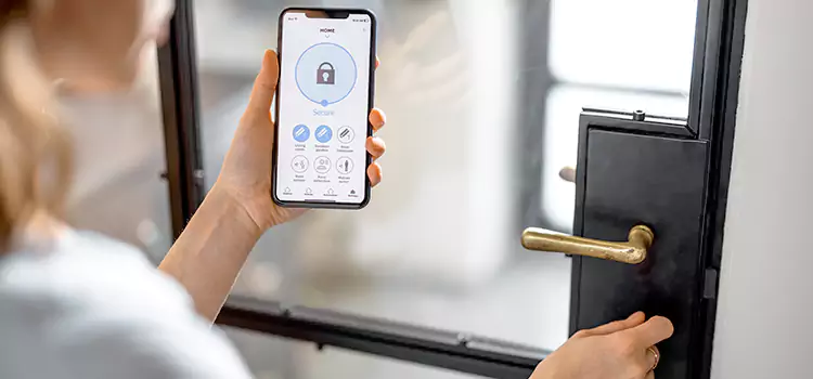 Fingerprint Door Lock Installation Gautier